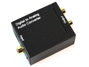 Изображение Coaxial/Toslink Digital Audio zu Analog Audio L/R Konverter