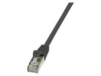 Εικόνα της LogiLink Patchkabel/Netzwerkkabel Kat.5e SF/UTP schwarz 0,25m (CP1013D)