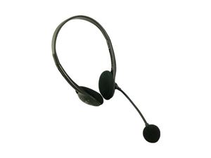 Bild von LogiLink Stereo Headset mit Mikrofon Schwarz (HS0001)