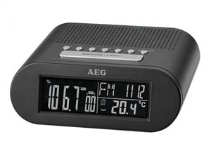 Obrazek AEG Uhrenradio MRC 4145 F Schwarz