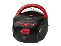 Resim AEG Bluetooth CD-Radio SR 4348 BT Schwarz/Rot