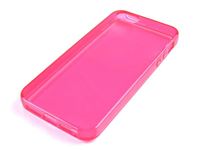 Bild von Reekin Schutzhülle für iPhone 5/5S - Glossy IC-006 (Pink-transparent)