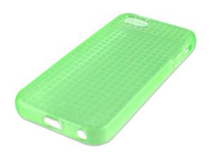 Bild von Reekin Schutzhülle für iPhone 5/5S - Square IC-005 (Grün-Transparent)