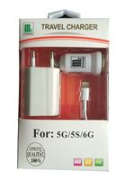 Bild von M2 Technologie Travel Charger für Iphone 5/5s/6