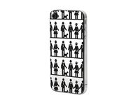 Bild von lubique skin sticker für iPhone 5 (SK2042 Menschen schwarz)