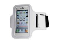 Bild von Kunstlederhülle Oberarm für iPhone4/5 (Weiss)