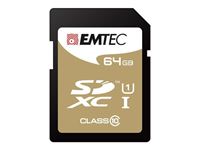 Εικόνα της SDXC 64GB EMTEC Class 10 Blister
