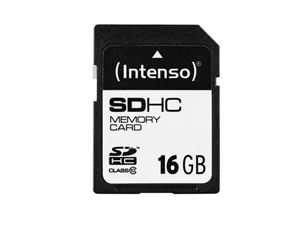 Εικόνα της SDHC 16GB Intenso CL10 Blister