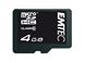 Afbeelding van MicroSDHC 4GB EMTEC +Adapter CL10 mini Jumbo Extra Blister