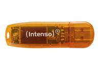 Εικόνα της USB FlashDrive 64GB Intenso RAINBOW LINE Blister