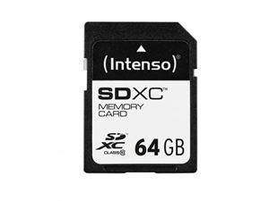 Imagen de SDXC 64GB Intenso CL10 Blister