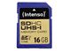 Imagen de SDHC 16GB Intenso Premium CL10 UHS-I Blister
