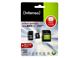 Image de MicroSDHC 8GB Intenso CL10 +USB und SD Adapter Blister