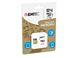 Afbeelding van MicroSDXC 64GB EMTEC +Adapter CL10 Gold+ UHS-I 85MB/s Blister