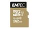 Bild von MicroSDHC 32GB EMTEC SpeedIn CL10 95MB/s FullHD 4K UltraHD Blister