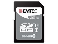 Imagen de SDHC 32GB EMTEC Jumbo Extra Blister CL 10
