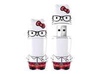 Bild von USB FlashDrive 8GB Mimobot - Hello Kitty (Nerd Kitty)