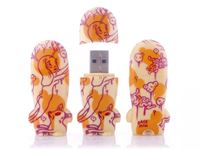 Resim USB FlashDrive 8GB Mimobot - Artist Series (Venison)