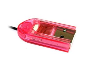 Picture of Card Reader für TransFlash / MicroSD (Rosa - Bulk)