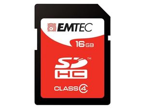 Εικόνα της SDHC 16GB EMTEC Jumbo Super Blister CL4