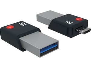 Imagen de USB FlashDrive 16GB EMTEC Mobile & Go OTG USB 3.0 Blister