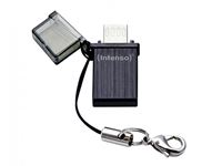 Изображение USB FlashDrive 8GB Intenso Mini Mobile Line OTG 2in1 Blister
