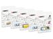 Bild von USB FlashDrive 8GB EMTEC Peanuts Blister - 5 Stück Pack