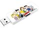Bild von USB FlashDrive 8GB EMTEC Peanuts Blister - 5 Stück Pack