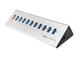 Picture of LogiLink USB 3.0 Hub 10 Port + 1x Schnell-Ladeport (silber)