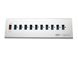 Resim LogiLink USB 3.0 Hub 10 Port + 1x Schnell-Ladeport (silber)