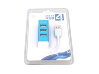 Изображение USB HUB 4-Port USB 2.0 Blau
