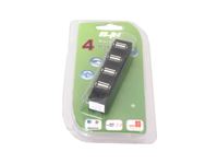 Bild von USB HUB 4-Port USB 2.0 Schwarz