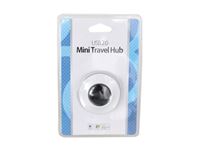 Изображение USB HUB 4-Port USB 2.0 Mini Travel HUB Weiß