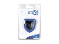 Resim USB HUB 4-Port USB 2.0 Dreieck Blau