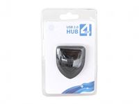 Resim USB HUB 4-Port USB 2.0 Dreieck Schwarz