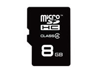 Obrazek MicroSDHC 8GB EMTEC w/o Adapter CL4 mini Jumbo Super Blister