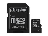 Imagen de MicroSDHC 32GB Kingston CL4 Blister