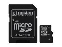 Imagen de MicroSDHC 16GB Kingston CL4 Blister