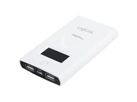 Picture of LogiLink Mobile Power Bank mit LED Display Weiß (PA0050)