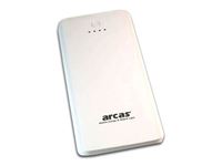 Afbeelding van Arcas Powerbank V25 Mobiler Akku 8000mAh (Weiß)