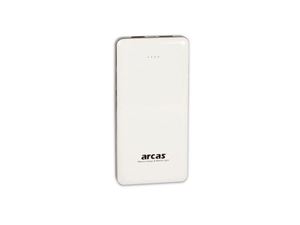 Afbeelding van Arcas Powerbank V31 Mobiler Akku 12000mAh (Weiß)