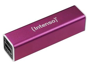 Afbeelding van Intenso Powerbank A2600 Mobiler Akku 2600mAh (pink)