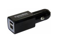 Immagine di Camelion Duales USB-Kfz-Ladegerät (DD801-DB)