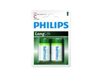 Immagine di Batterie Philips Longlife R14 Baby C (2 St.)