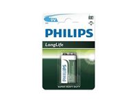 Εικόνα της Batterie Philips Longlife 9V Block (1 St.)