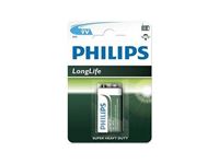 Image de Batterie Philips Longlife 9V Block (1 St.)