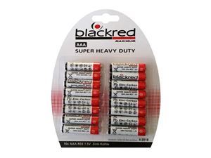 Resim Batterie Blackred R03 Micro AAA (16 Stk)