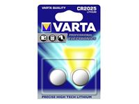 Image de Batterie Varta Lithium CR2025 3 Volt (2 St.)