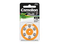 Obrazek Hörgeräte Batterie Camelion Zink-Luft Zelle A13 0% Mercury/Hg Orange (6 St.)