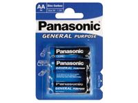 Afbeelding van Batterie Panasonic (Blau) General R6 Mignon AA (4 St.)